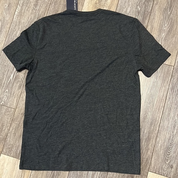 Men’s dark grey Lucky Brand T-shirt - Picture 5 of 5